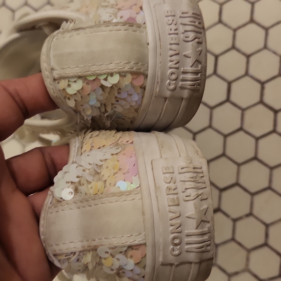 Iridescent sequins Converse - Picture 6 of 12